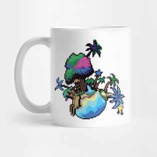 Destiny Islands Pixel Art Mug